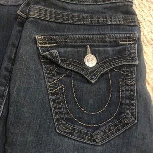 True Religion Size 28 Denim Bootcut Jeans